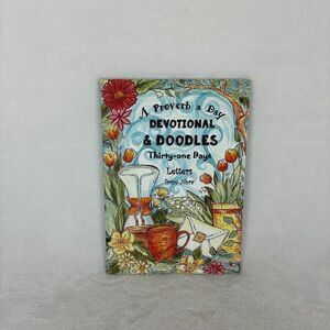 Proverb Devotional Doodle Journal - 31 Days - Thinking Tree Christian Coloring